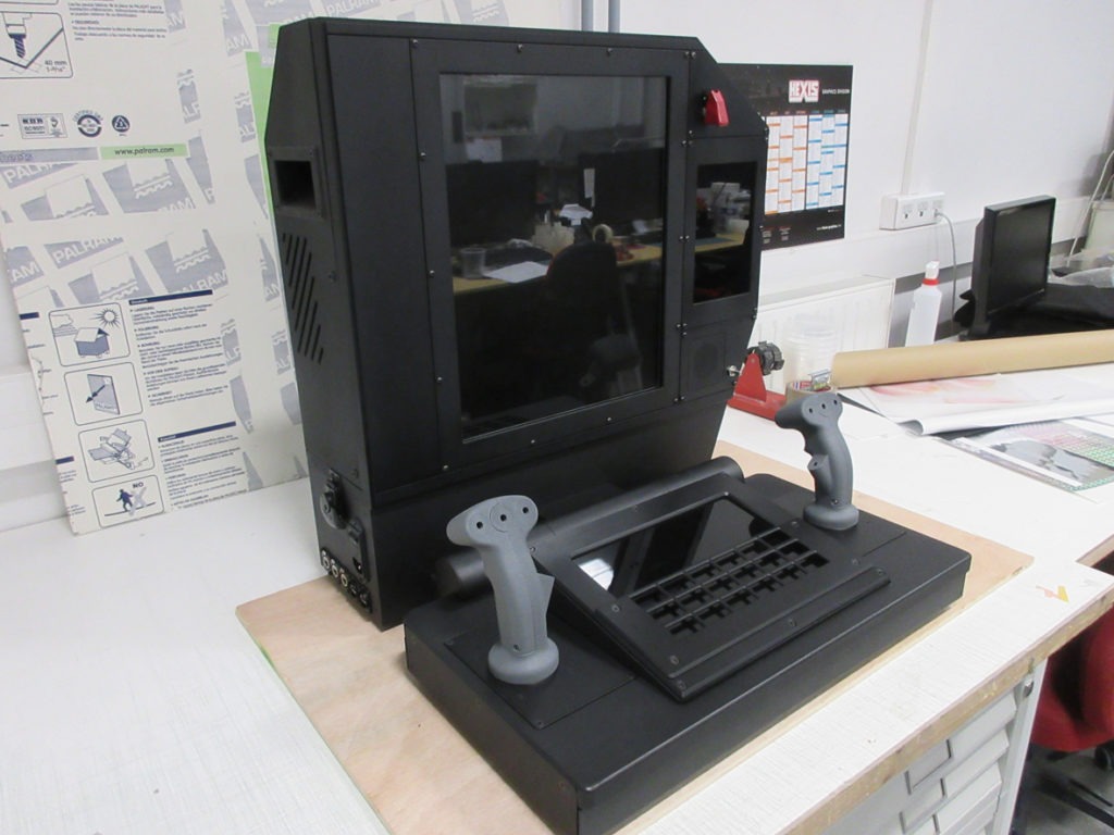 prototype poste de tir échelle1 Atelier Pras