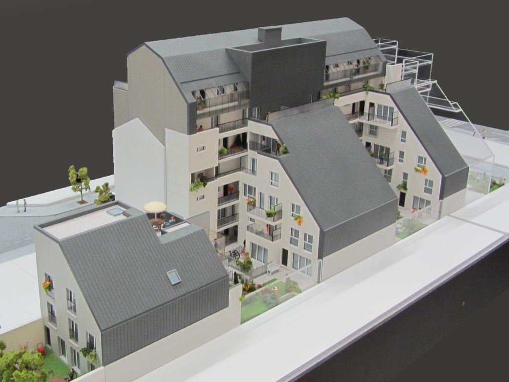 maquette architecture promotion