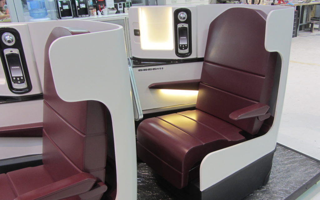 sièges d'avion échelle1 Atelier Pras