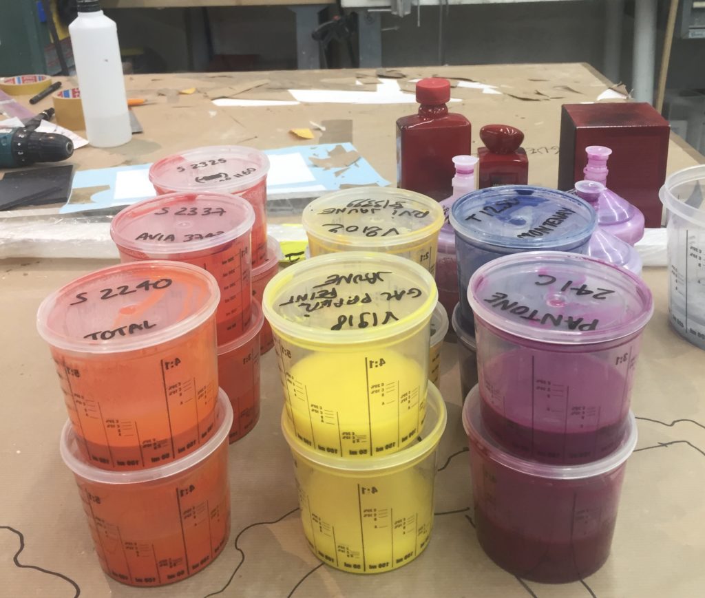 recherche couleur Atelier Pras