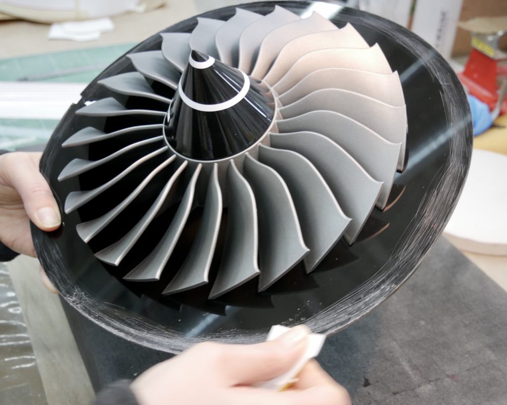 Soufflante moteur avion- Maquette & Prototypes Industriels - Atelier Pras
