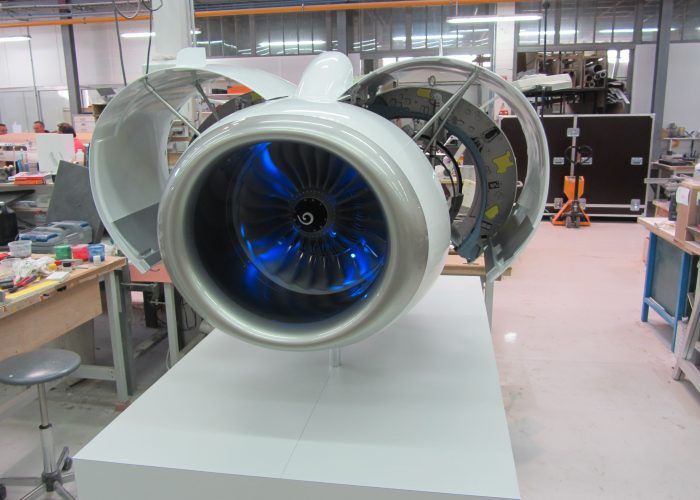 CFM 56 moteur avion - Maquette & Prototypes Industriels - Atelier Pras