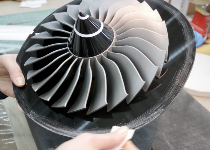 Soufflante moteur avion- Maquette & Prototypes Industriels - Atelier Pras