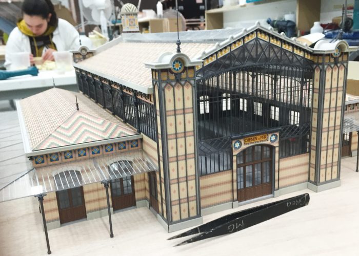 Gare Lisch exposition universelle -Maquette & Prototypes architecture - Atelier Pras