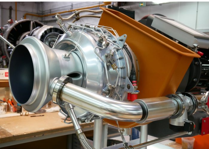 maquette moteur turbo - échelle 1 - maquette industrielle - Atelier Pras